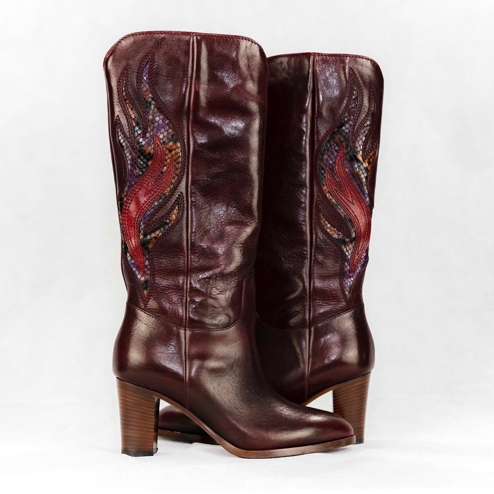 FRYE June Flame Tall Boots $748 NIB 6.5